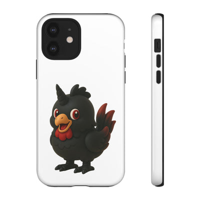 Cute Cartoon Bird Phone Case, Tough Phone Cover, Unique Gift for Bird Lovers, Fun Accessories for Kids, Christmas Present