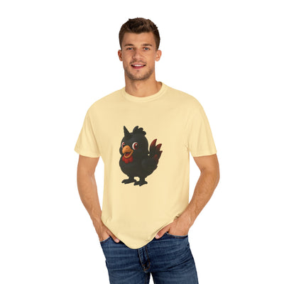 Cute Chicken Character Unisex T-Shirt, Gift for Gamers, Fun Graphic Tee, Casual Wear, Animal Lover Shirt
