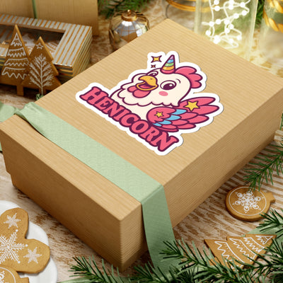 Cute Henicorn Kiss-Cut Stickers, Laptop Décor, Scrapbooking, Gift for Unicorn Lovers, Party Favors, Kids' Stickers