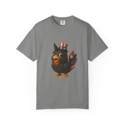 Patriotic Rooster Tee, Unisex Garment-Dyed T-shirt for 4th of July, Cute Animal Shirt, Backyard BBQ Apparel, Summer Casual Wear, [...]