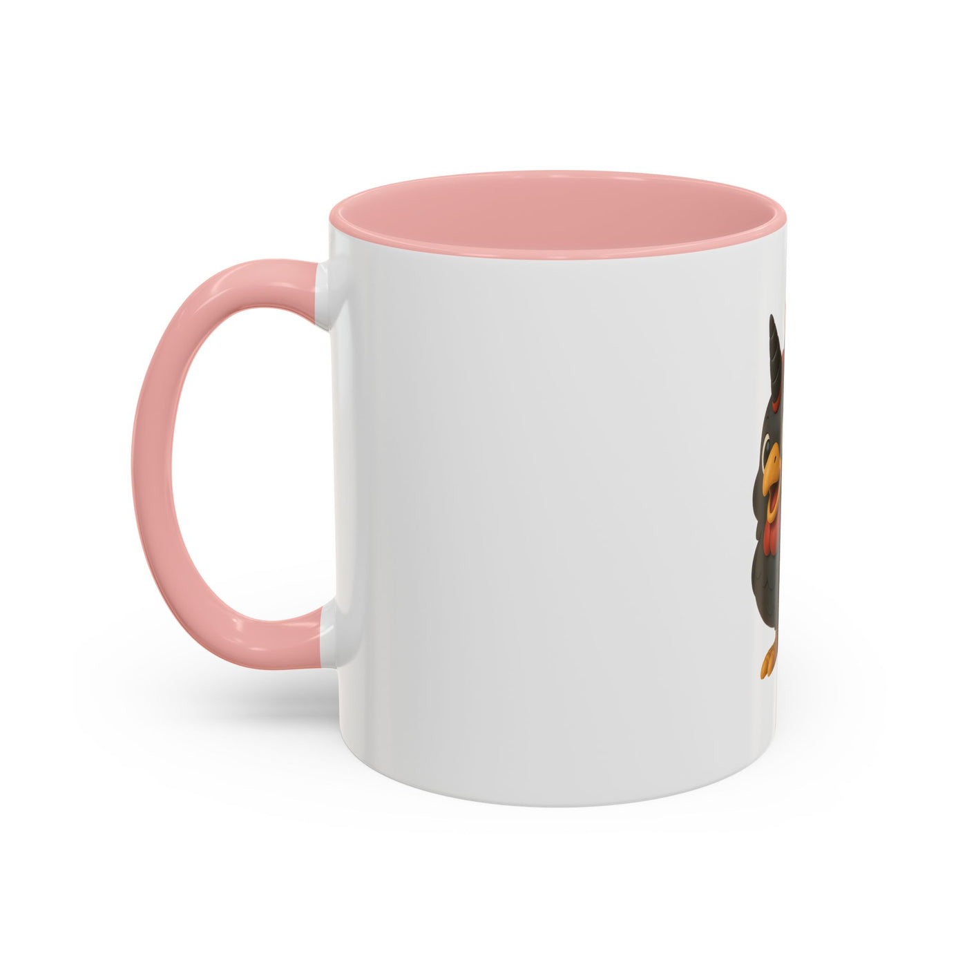 Patriotic Cartoon Coffee Mug, Fun Mug for Independence Day, Cute Gift for Animal Lovers, Thanksgiving, Cheerful Drinkware