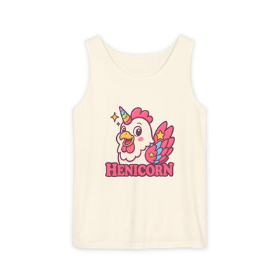 Henicorn Unisex Tank Top, Cute Animal Shirt, Funny Gift, Summer Fashion, Animal Lover Gift
