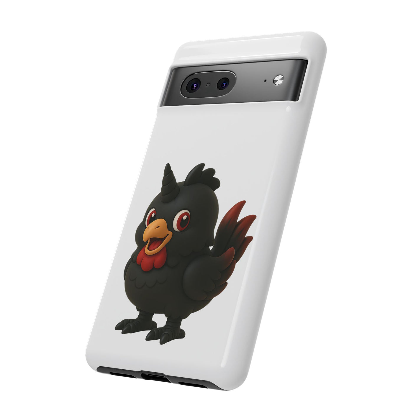 Cute Cartoon Bird Phone Case, Tough Phone Cover, Unique Gift for Bird Lovers, Fun Accessories for Kids, Christmas Present