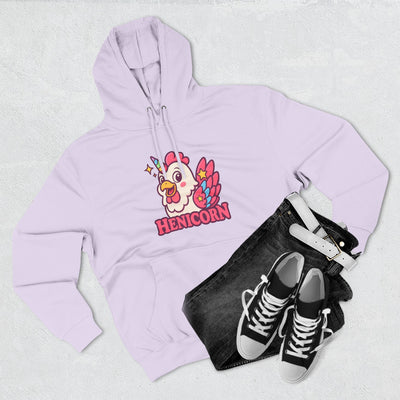 Henicorn Graphic Hoodie, Cute Fleece Sweatshirt, Unique Animal Hoodie, Gift for Animal Lovers, Cozy Graphic Apparel, Fun Unicorn Hoodie