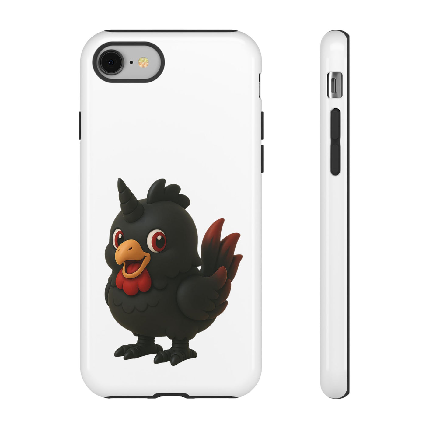 Cute Cartoon Bird Phone Case, Tough Phone Cover, Unique Gift for Bird Lovers, Fun Accessories for Kids, Christmas Present