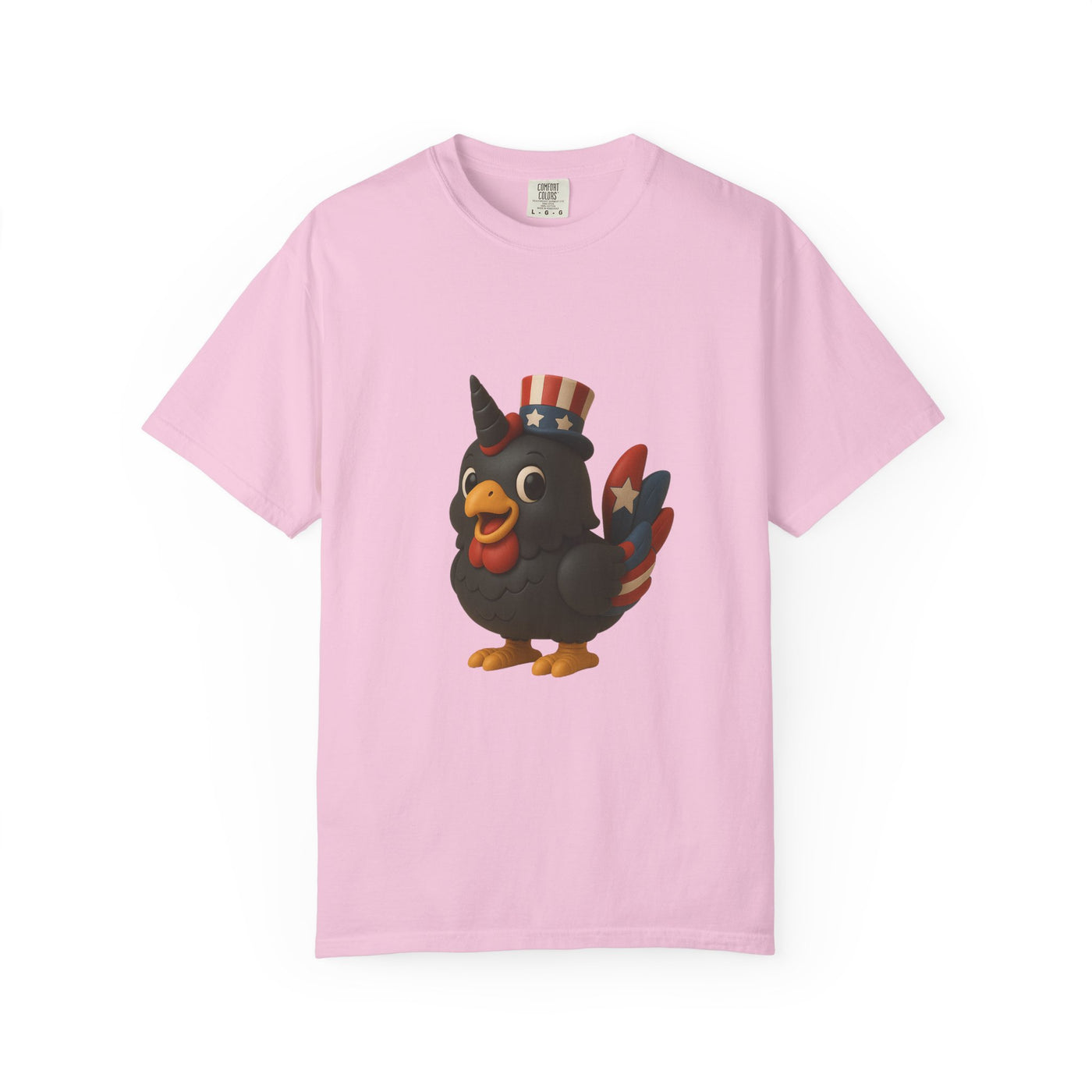 Patriotic Rooster Tee, Unisex Garment-Dyed T-shirt for 4th of July, Cute Animal Shirt, Backyard BBQ Apparel, Summer Casual Wear, [...]